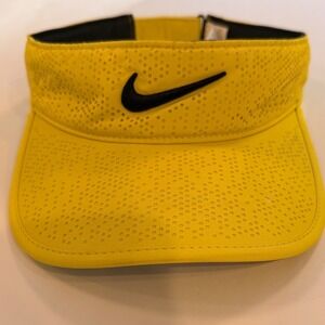 Nike Golf Women's Tech Perforated Visor Electrolime Yellow Adjustable